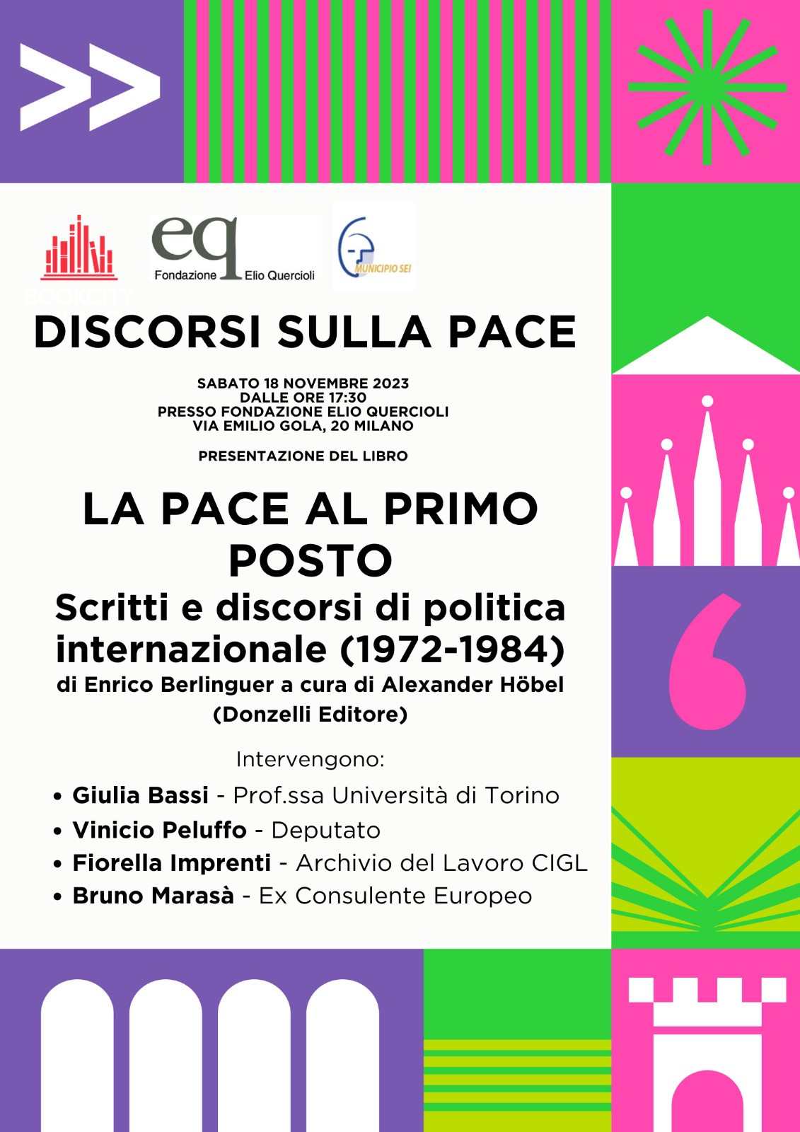 discorsi sulla pace